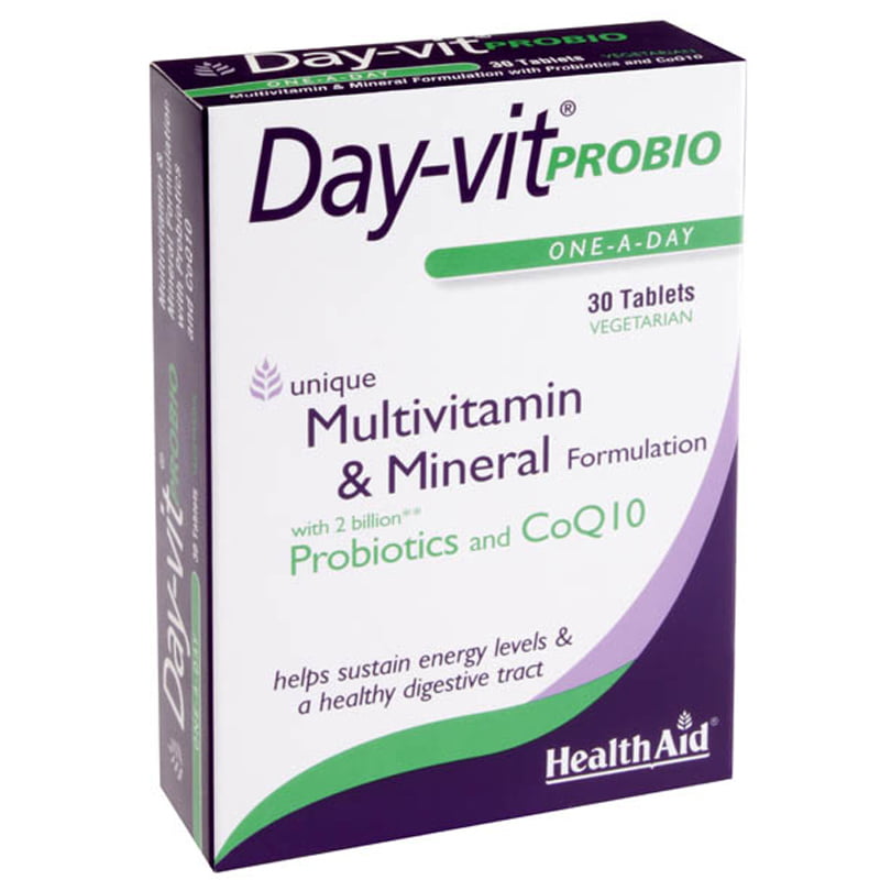 Day-vit Probio Tablets - HealthAid - City Pharmacy Peterborough